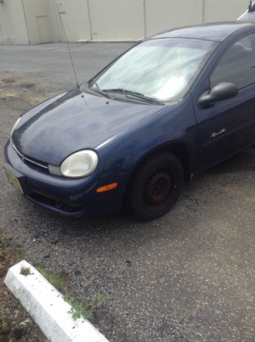 2000 plymouth neon high line sedan 4-door 2.0l