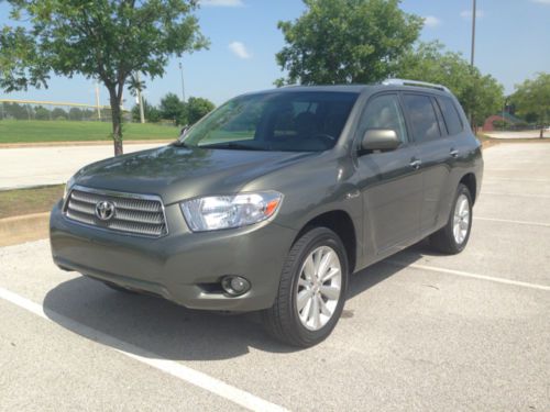 2010 toyota highlander awd hybrid