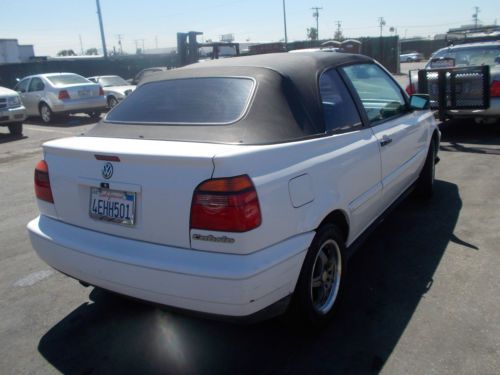 1997 Volkswagen Cabrio NO RESERVE, image 2