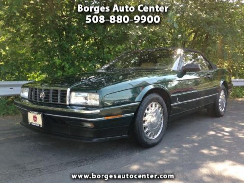 1993 cadillac allante convertible 2-door 4.6l northstar v8 polo green 38k