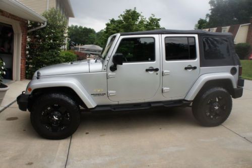 2008 jeep wrangler unlimited sahara sport utility 4-door 3.8l