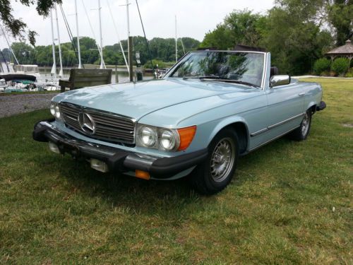 1985 Mercedes Benz 380SL Convertible Awesome Summer Car in Perfect shape CHEAP!!, image 2