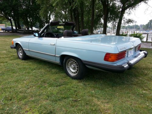 1985 Mercedes Benz 380SL Convertible Awesome Summer Car in Perfect shape CHEAP!!, image 3