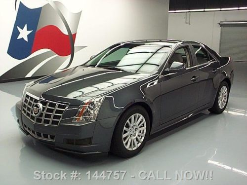 2012 cadillac cts sedan 3.0l auto leather one owner 16k texas direct auto
