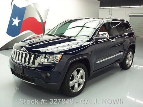 2012 jeep grand cherokee overland pano sunroof nav 26k texas direct auto