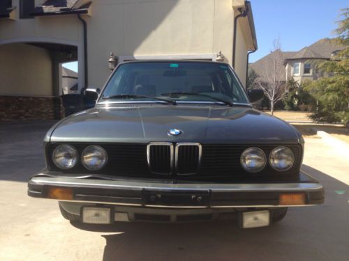 1988 bmw 535i e28 no reserve