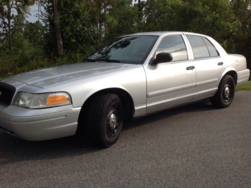 2004 P71 CROWN VICTORIA POLICE PACKAGE...ORIG FLORIDA CAR 112k SILVER DETECTIVE, image 5