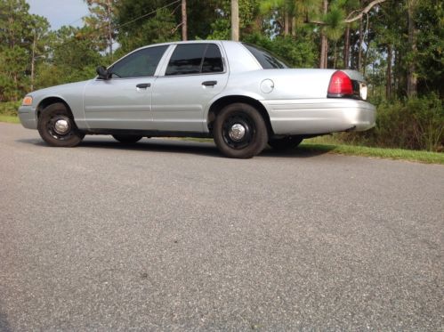 2004 P71 CROWN VICTORIA POLICE PACKAGE...ORIG FLORIDA CAR 112k SILVER DETECTIVE, image 12