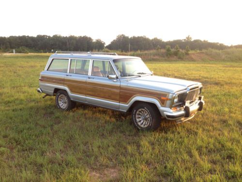 1985 jeep grand wagoneer limited sport utility 4-door 5.9l