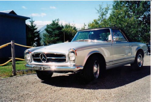 1964 mercedes-benz sl230, euro model, 4 speeds fully restored, museum quality,