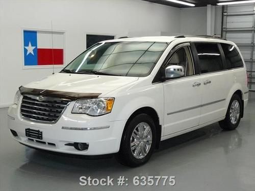 2008 chrysler town &amp; country limited leather nav 28k mi texas direct auto