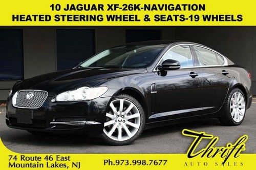 10 jaguar xf-26k-navigation-heated steering wheel &amp; seats-19 wheels