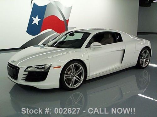 2008 audi r8 quattro awd r-tronic nav rear cam 19&#039;s 47k texas direct auto