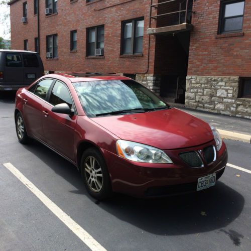2005 pontiac g6 base sedan 4-door 3.5l, rebuilt title, not salvage.