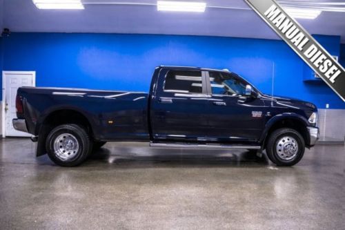 One 1 owner 6.7 cummins diesel manual crew cab running boards tonneau cover nav