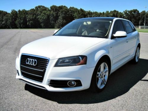 2011 audi a3 2.0l tdi diesel premium plus s line skyroof leather