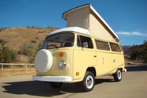 1978 vw volkswagen westfalia camper van bus *free shipping with &#034;buy it now&#034;