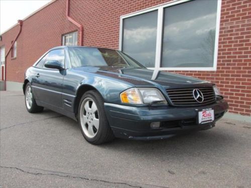 1999 mercedes sl500 hard top convertible low miles &amp; reserve!