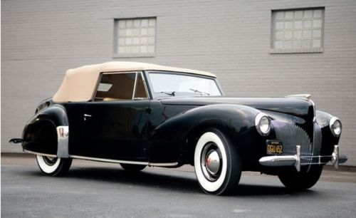 1940 lincoln convertable