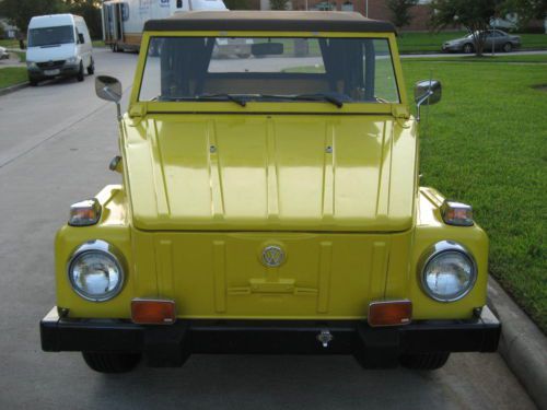 1974 Yellow Volkswagen VW THING Excellent Survivor, US $12,500.00, image 3
