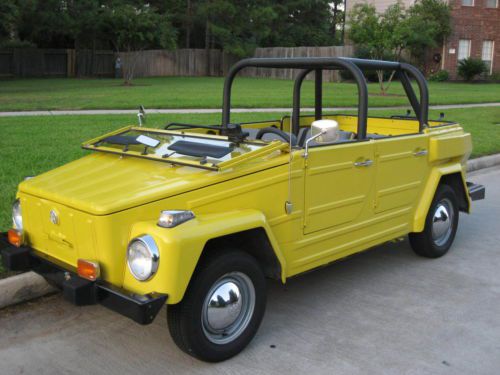 1974 Yellow Volkswagen VW THING Excellent Survivor, US $12,500.00, image 12