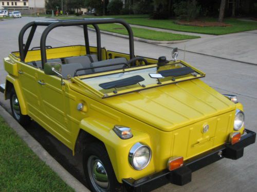 1974 Yellow Volkswagen VW THING Excellent Survivor, US $12,500.00, image 13