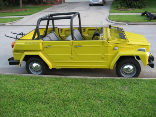 1974 Yellow Volkswagen VW THING Excellent Survivor, US $12,500.00, image 16