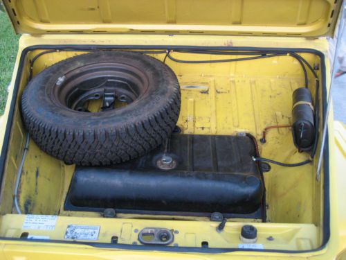 1974 Yellow Volkswagen VW THING Excellent Survivor, US $12,500.00, image 18