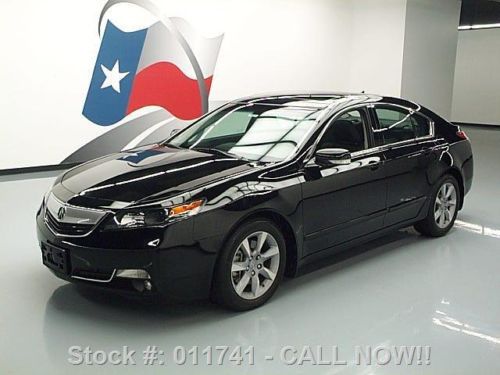 2012 acura tl tech htd leather sunroof nav rear cam 21k texas direct auto