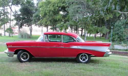 1957 chevy bel air 2 door hard top