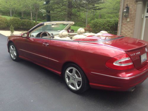 2005 Mercedes-CLK500 AMG wh,Convertible, Heated/Cool seats, 87K Clean Beautiful, US $13,500.00, image 2