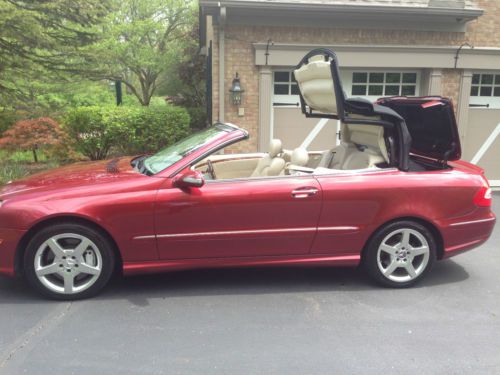 2005 Mercedes-CLK500 AMG wh,Convertible, Heated/Cool seats, 87K Clean Beautiful, US $13,500.00, image 7