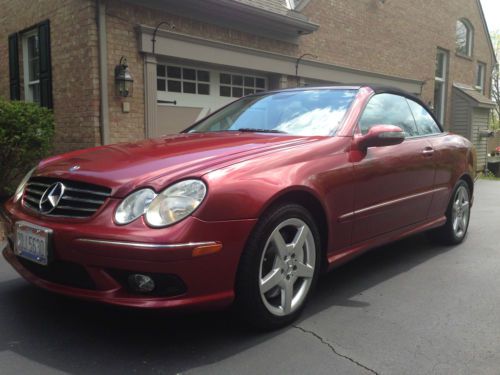 2005 Mercedes-CLK500 AMG wh,Convertible, Heated/Cool seats, 87K Clean Beautiful, US $13,500.00, image 9