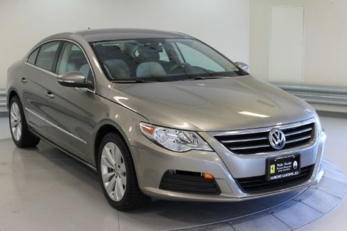Vw cc sport edition 1-owner clean carfax bluetooth two tone interior touchscreen