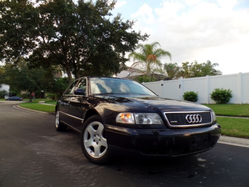 1997 audi a8 quattro 4.2l only 94k miles florida no reserve