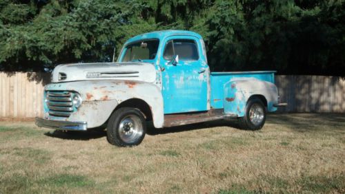 1950 Ford F1 Barn find very good condition,Great Hot rod or "patina" project, image 1