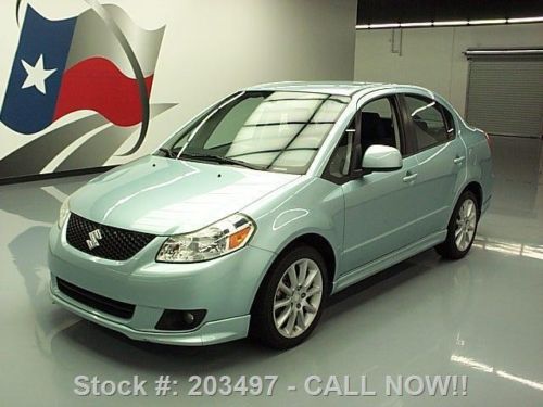 2009 suzuki sx4 sport sedan tech auto navigation 54k mi texas direct auto