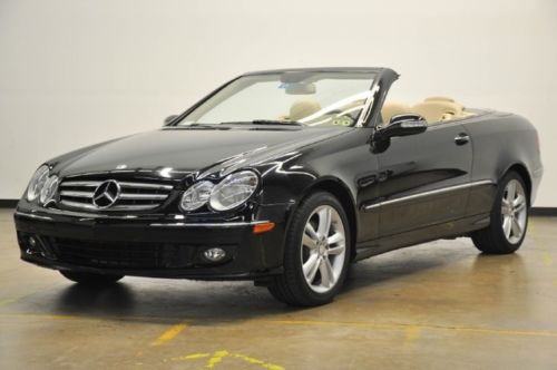 08 clk350 convertible, navigation, heated seats, ipod, all maintenance records!