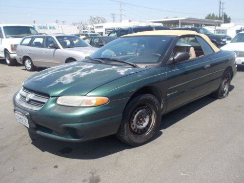 1996 chrysler sebring no reserve