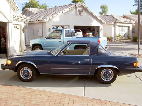 1977 mercedes-benz 450sl base convertible 2-door 4.5l