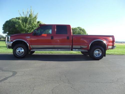 1999 ford f-350 super duty lariat crew cab pickup 4-door 7.3l only 77k miles
