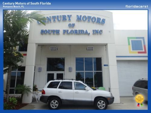 2001 hyundai santa fe gls low mile non smoker leather niada certified