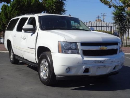 2009 chevrolet suburban 1500 lt damaged repairable salvage runs! cooling good!