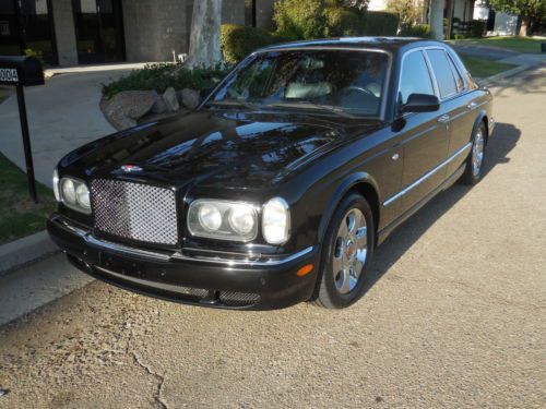 2000 black bentley arnage red label