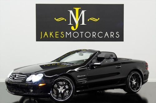 2004 sl55 amg, only 32k miles, black/black, pano roof, keyless go, immaculate!