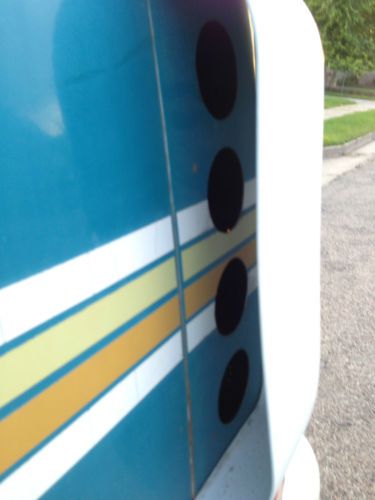 1978 Volkswagen Bus / Truck Custom Transporter OG Reef Blue paint, image 7