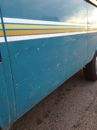 1978 Volkswagen Bus / Truck Custom Transporter OG Reef Blue paint, image 9