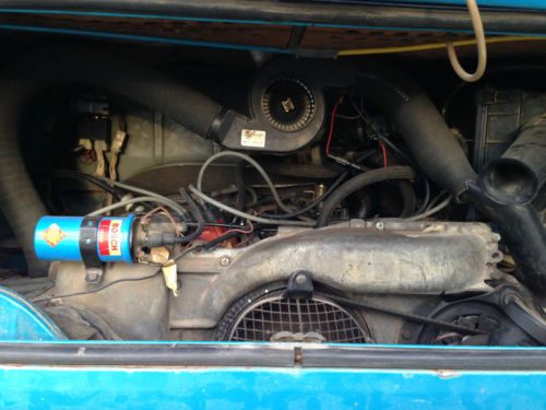 1978 Volkswagen Bus / Truck Custom Transporter OG Reef Blue paint, image 12