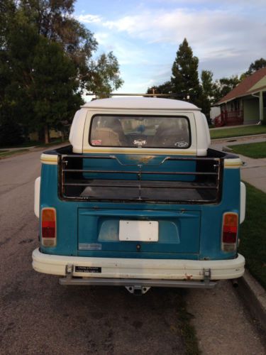 1978 Volkswagen Bus / Truck Custom Transporter OG Reef Blue paint, image 14