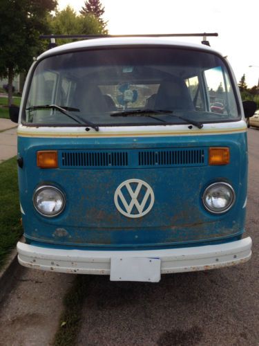 1978 Volkswagen Bus / Truck Custom Transporter OG Reef Blue paint, image 15